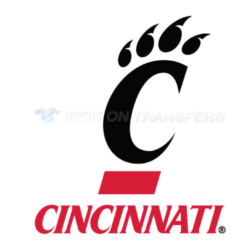 Cincinnati Bearcats logo T-shirts Iron On Transfers N4141